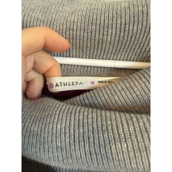 Athleta Shasta Cowl Neck Fair Isle Sweater - Picture 3 of 3